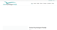 Desktop Screenshot of gooisepsychologen.nl